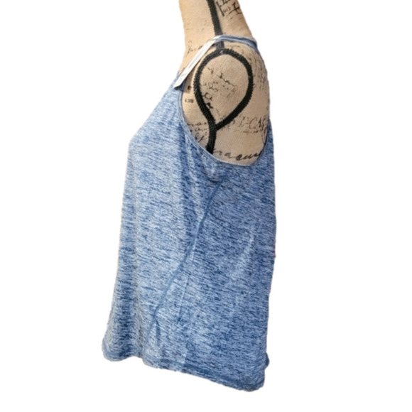 Aeuui Blue Workout Performance Tank Top. NWT. Size L. - Picture 3 of 7